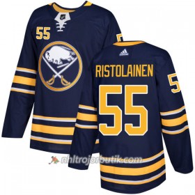 Män Ishockey Buffalo Sabres Tröja Rasmus Ristolainen 55 Adidas 2017-2018 Marinblå Authentic
